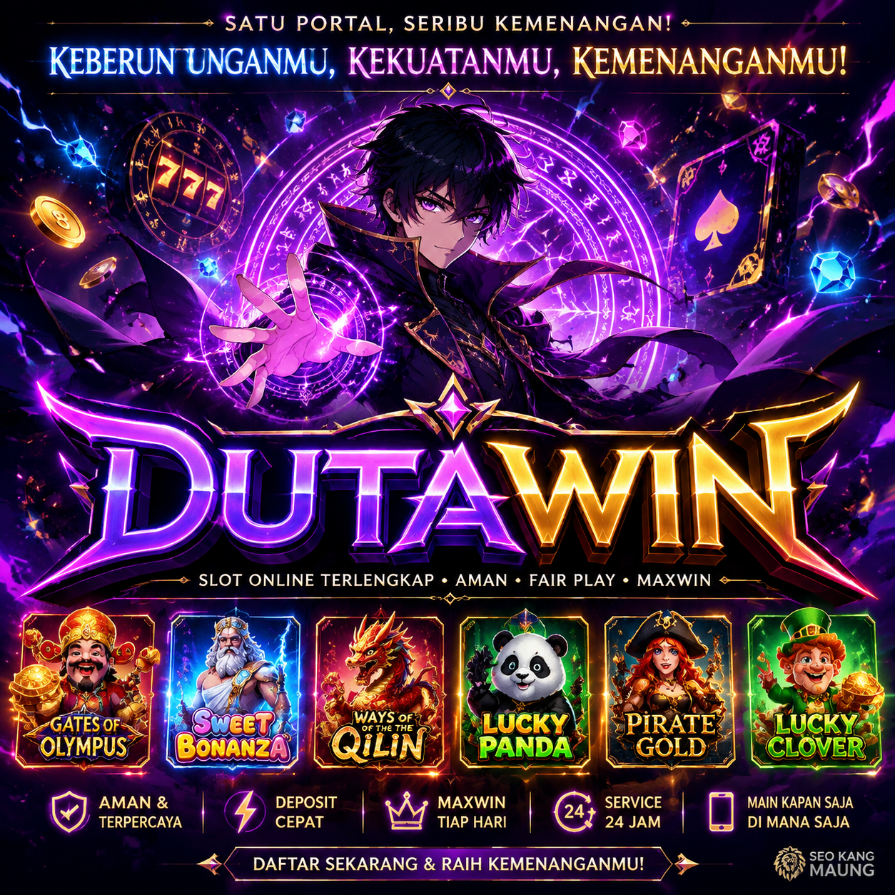 DUTAWIN >>> Koleksi Slot Game Dengan Tema Beragam Dan Tampilan Responsif by Hey siriusly